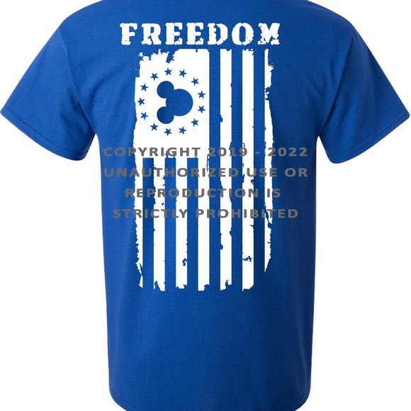 Mouse Ears America Freedom Flag T-Shirt - Family Vacation Shirt - Picture 3 of 14